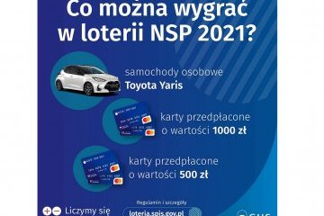 Co można wygrać w Loterii NSP 2021